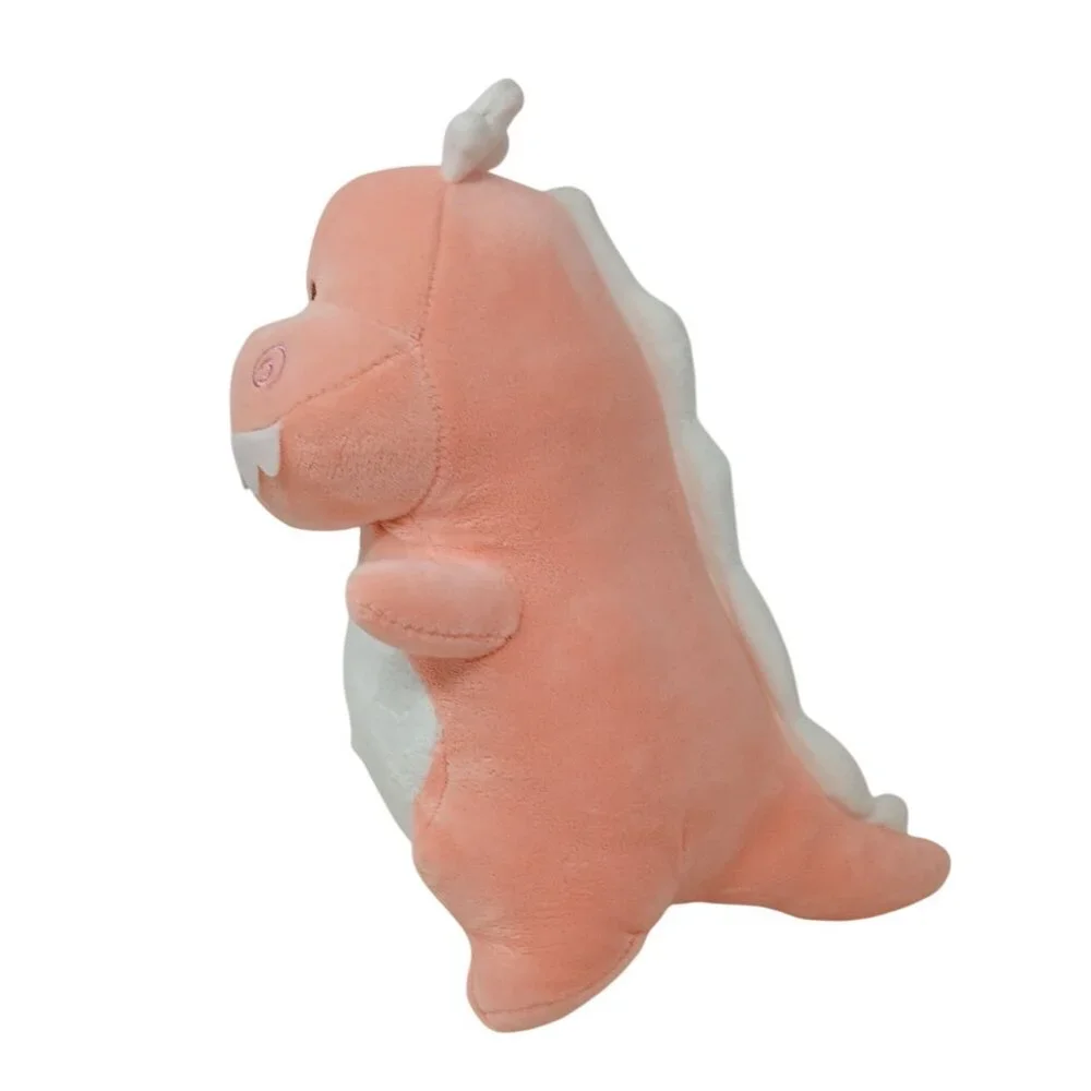 Cute Dinosaur Plush Toy Toothy Grin White Belly 10